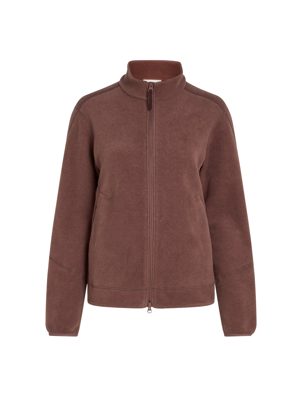 Merino Blend 800 RealFleece™ Classic Pile Long Sleeve Zip Jacket Carob - 8