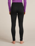 Merino 200 Oasis High Rise Thermal Leggings Black - 2