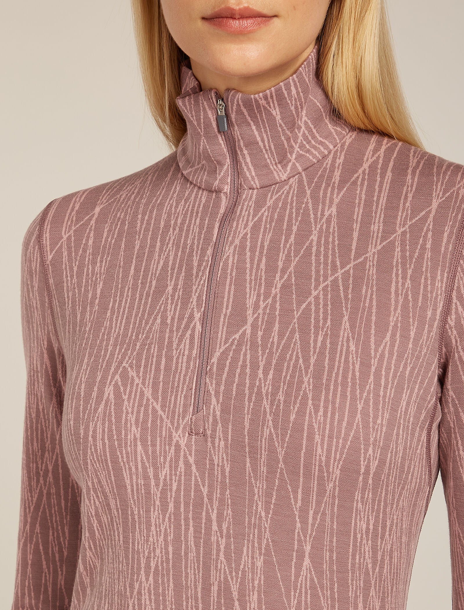 Women's Merino 260 Tech Vertex Long Sleeve Half Zip Thermal Top Delta