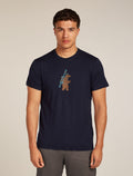 Merino 150 Tech Lite Short Sleeve T-Shirt Bear Tour Midnight navy - 1