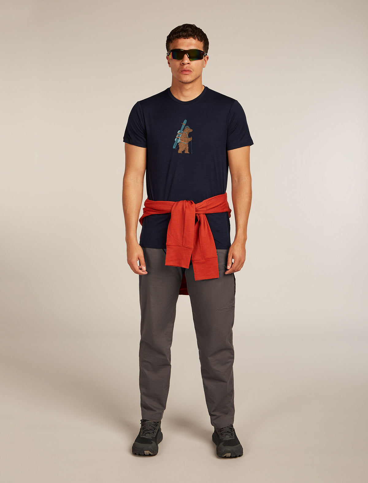 Merino 150 Tech Lite Short Sleeve T-Shirt Bear Tour Midnight navy - 4