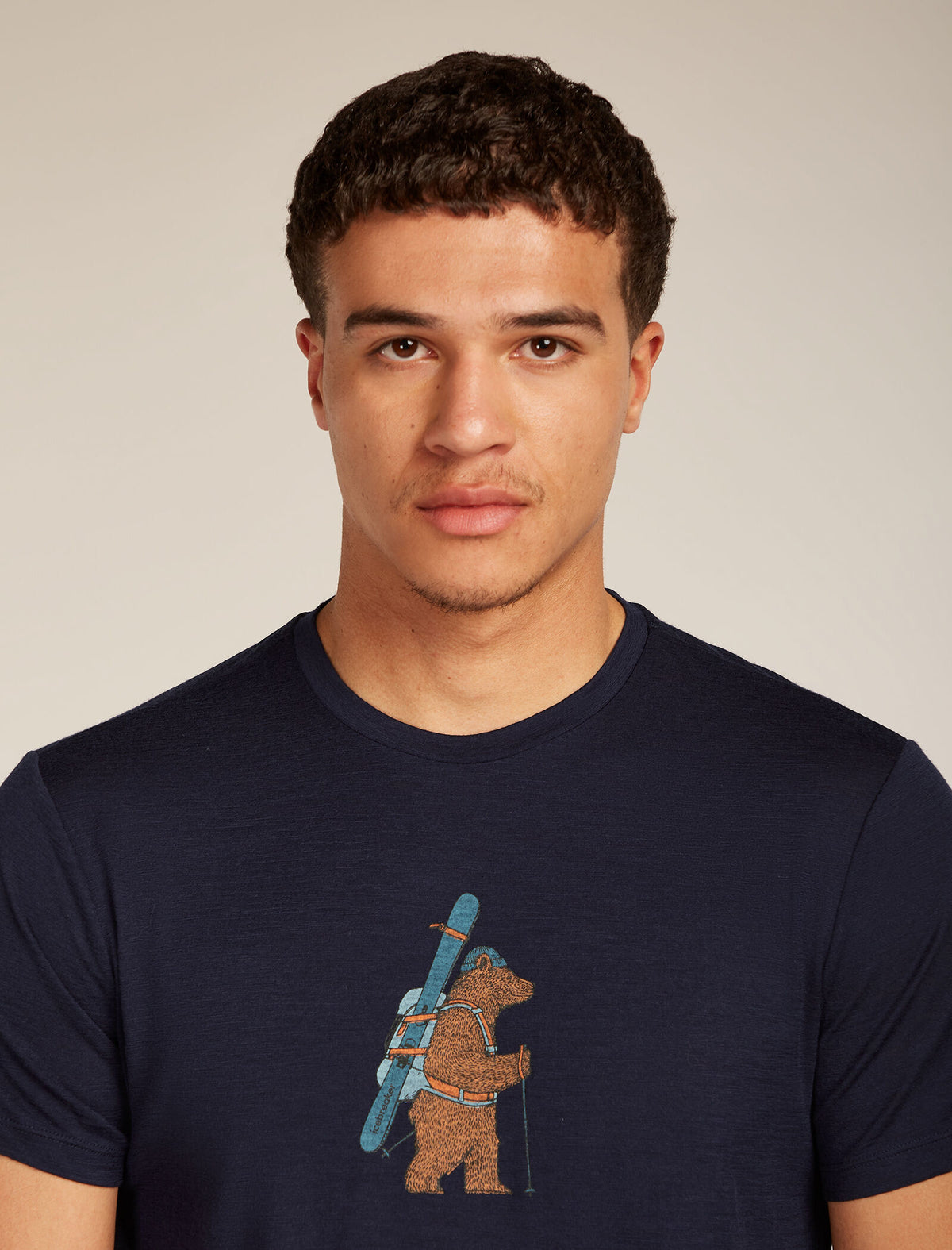 Merino 150 Tech Lite Short Sleeve T-Shirt Bear Tour Midnight navy - 5