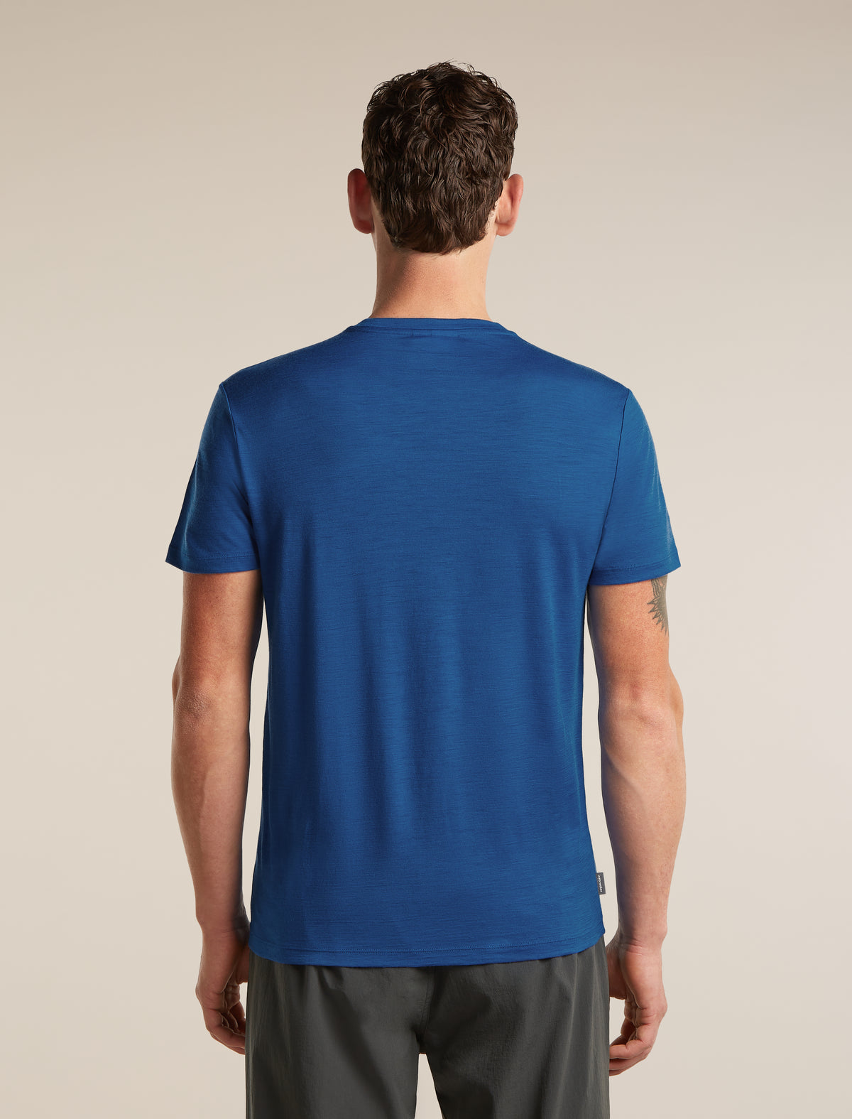 Men's Merino 150 Tech Lite Short Sleeve T Shirt Bear Tour Lazurite - 2