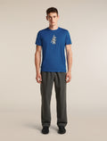 Men's Merino 150 Tech Lite Short Sleeve T Shirt Bear Tour Lazurite - 3
