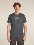 Merino 150 Tech Lite Short Sleeve T-Shirt Ruapehu Round Obsidian - 1