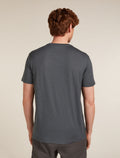 Merino 150 Tech Lite Short Sleeve T-Shirt Ruapehu Round Obsidian - 2