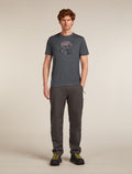 Merino 150 Tech Lite Short Sleeve T-Shirt Ruapehu Round Obsidian - 3