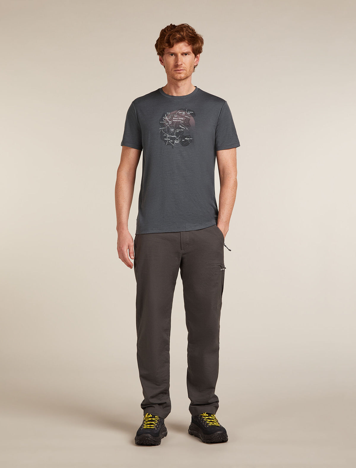 Merino 150 Tech Lite Short Sleeve T-Shirt Ruapehu Round Obsidian - 3