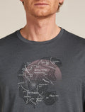 Merino 150 Tech Lite Short Sleeve T-Shirt Ruapehu Round Obsidian - 5