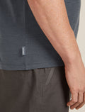 Merino 150 Tech Lite Short Sleeve T-Shirt Ruapehu Round Obsidian - 6