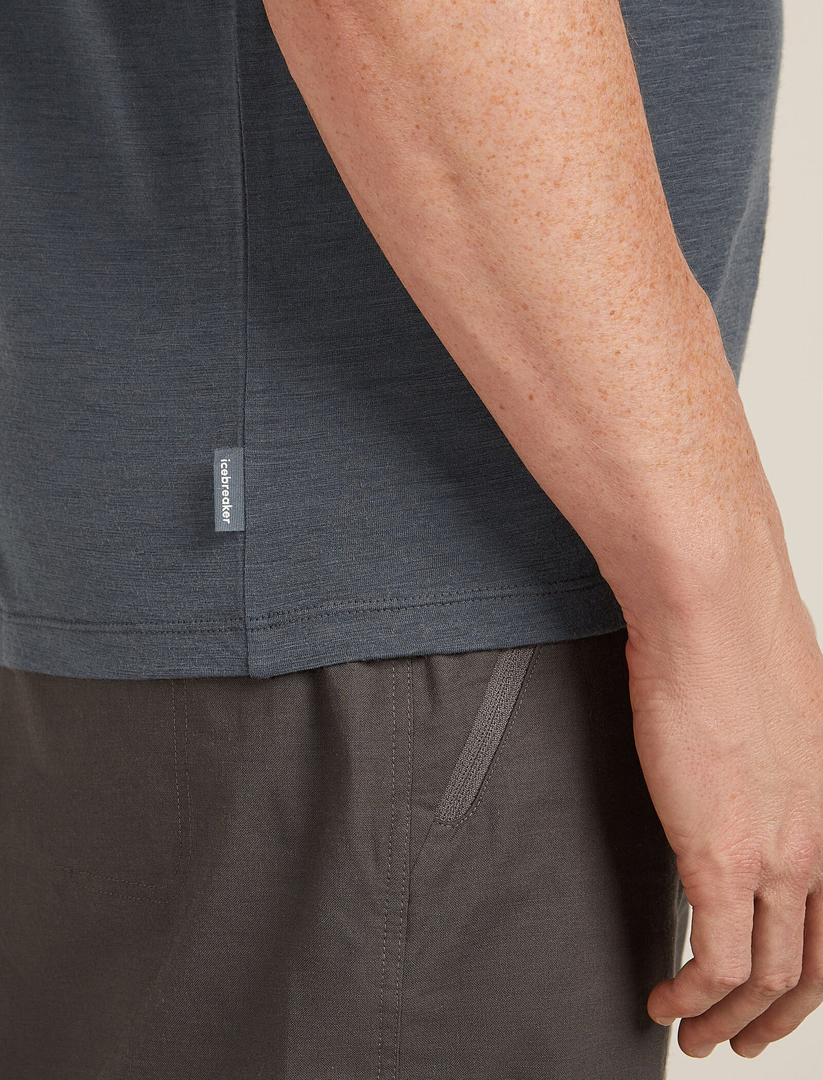 Merino 150 Tech Lite Short Sleeve T-Shirt Ruapehu Round Obsidian - 6