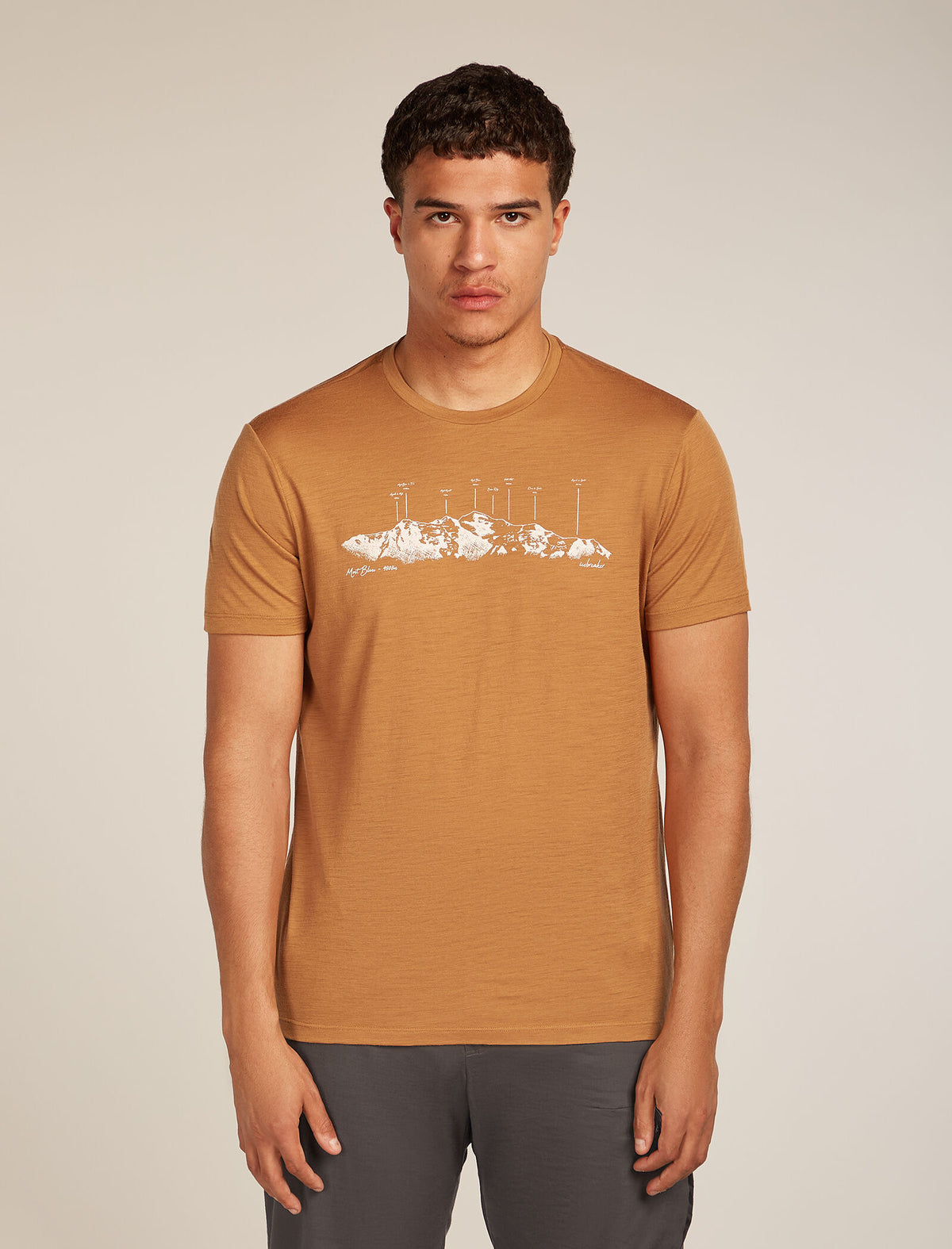 Merino 150 Tech Lite Short Sleeve T-Shirt The Peaks Trail - 1
