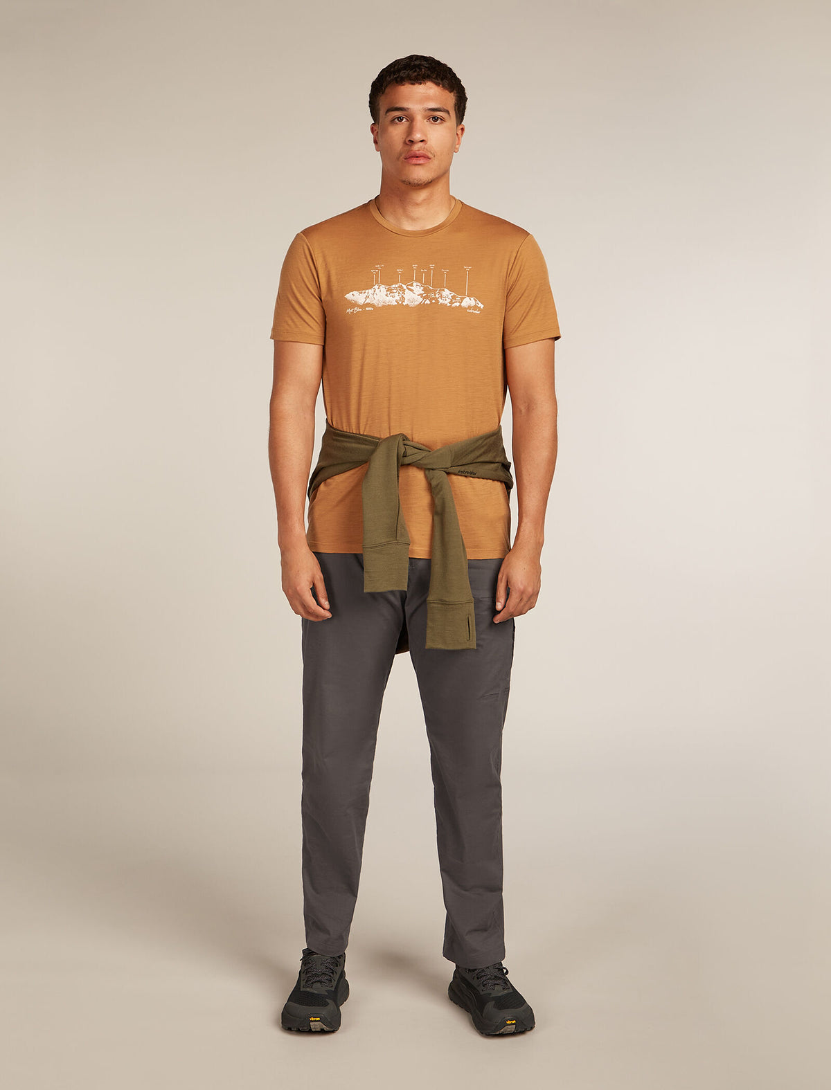 Merino 150 Tech Lite Short Sleeve T-Shirt The Peaks Trail - 4