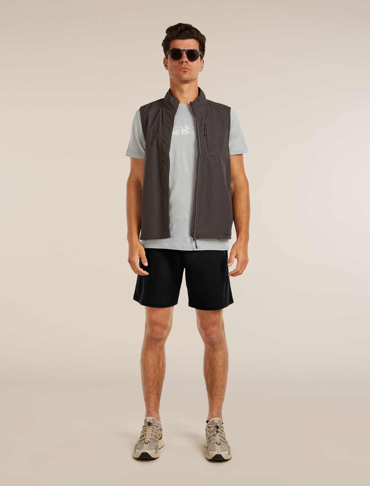Men’s Merino 150 Tech Lite Short Sleeve T-Shirt The Peaks Proto grey - 4