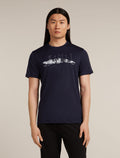 Merino 150 Tech Lite Short Sleeve T-Shirt The Peaks Midnight navy - 1
