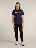 Merino 150 Tech Lite Short Sleeve T-Shirt The Peaks Midnight navy - 3