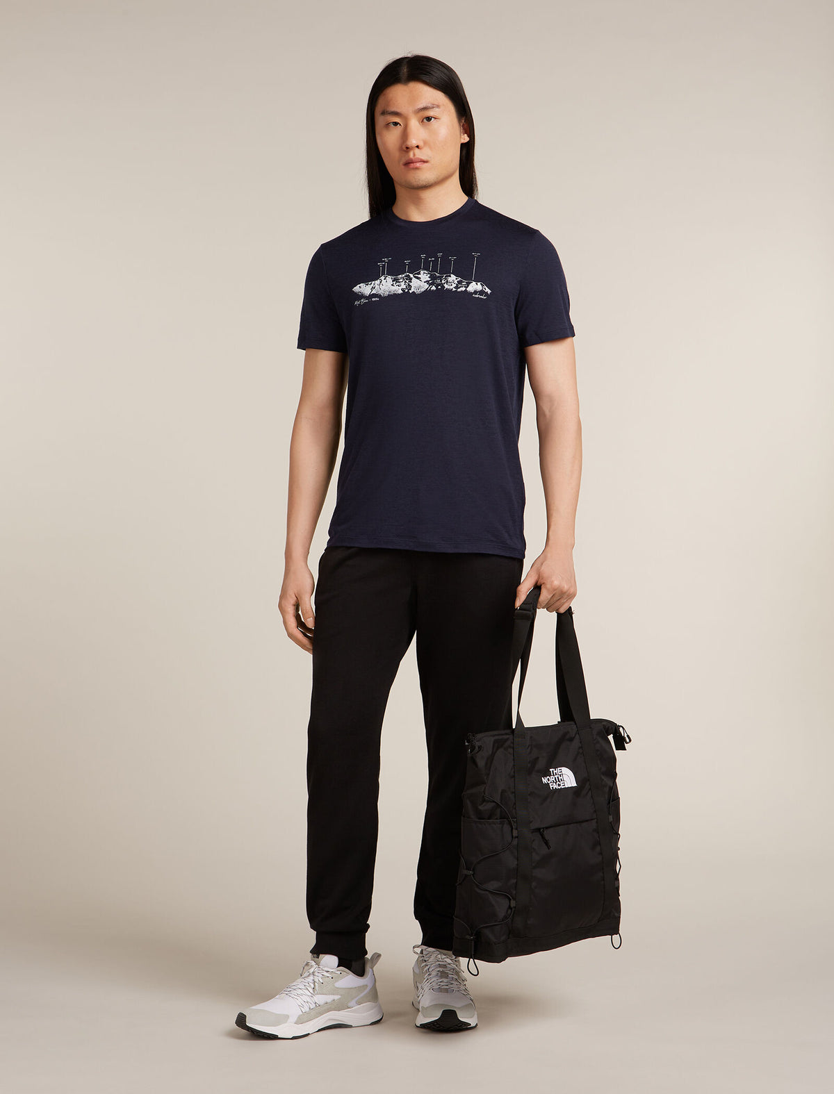 Merino 150 Tech Lite Short Sleeve T-Shirt The Peaks Midnight navy - 4