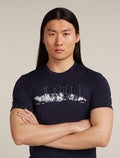 Merino 150 Tech Lite Short Sleeve T-Shirt The Peaks Midnight navy - 5