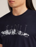 Merino 150 Tech Lite Short Sleeve T-Shirt The Peaks Midnight navy - 6