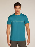 Merino 150 Tech Lite Short Sleeve T-Shirt Mountain Pulse Topaz - 1