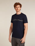 Merino 150 Tech Lite Short Sleeve T-Shirt Mountain Pulse Midnight navy - 1