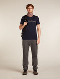 Merino 150 Tech Lite Short Sleeve T-Shirt Mountain Pulse Midnight navy - 4