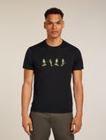 Merino 150 Tech Lite Short Sleeve T-Shirt Snow Day Black - 1