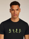 Merino 150 Tech Lite Short Sleeve T-Shirt Snow Day Black - 4
