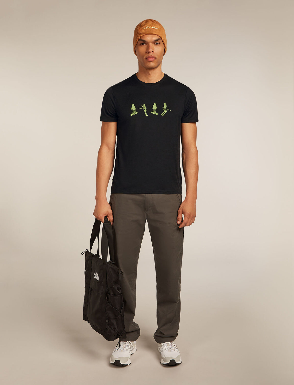 Merino 150 Tech Lite Short Sleeve T-Shirt Snow Day Black - 5