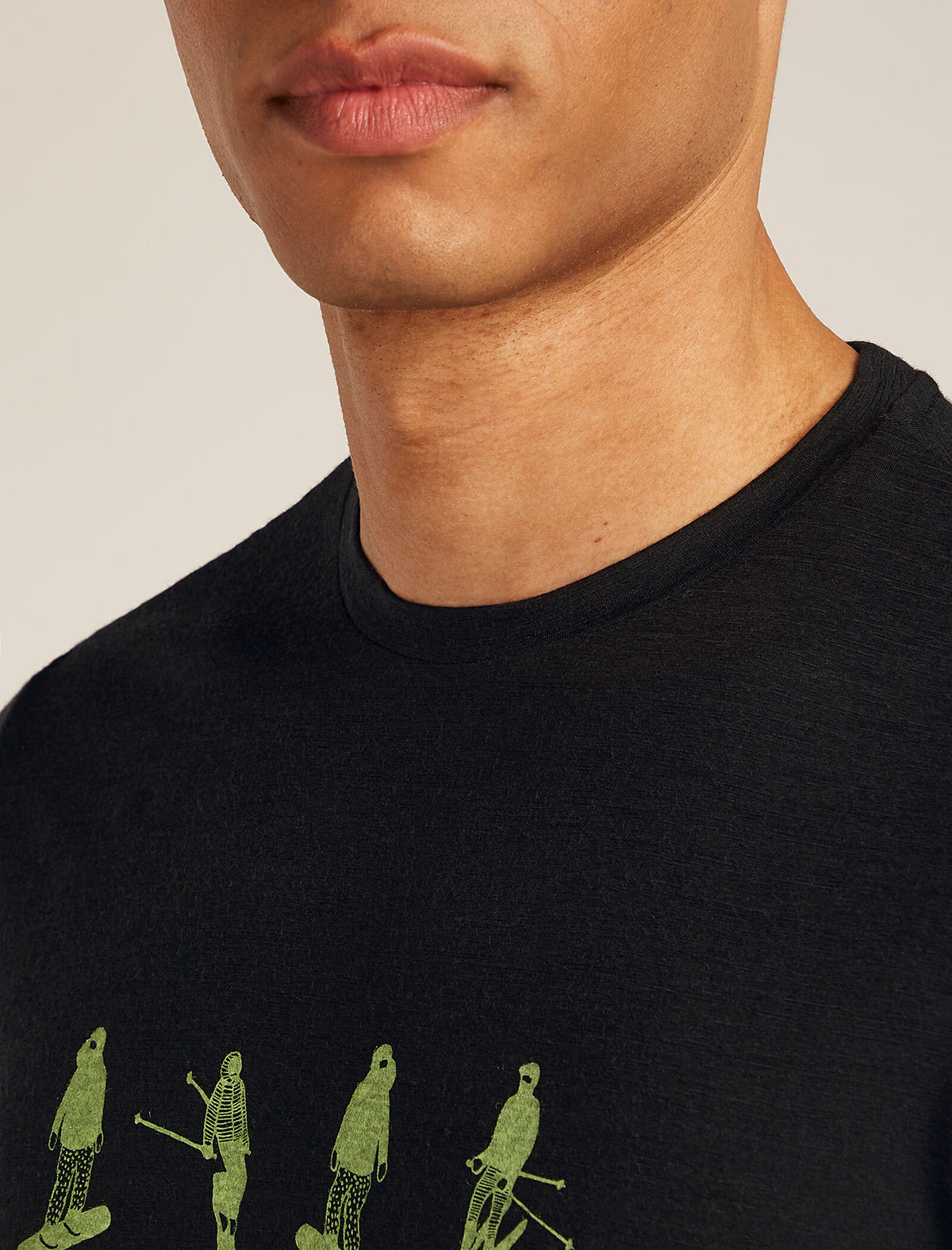 Merino 150 Tech Lite Short Sleeve T-Shirt Snow Day Black - 6