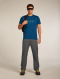 Merino 150 Tech Lite Short Sleeve T-Shirt Snow Day Atlantis - 4