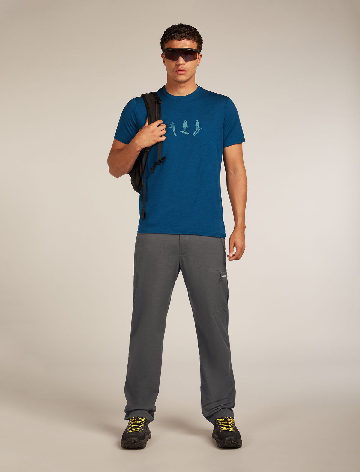 Merino 150 Tech Lite Short Sleeve T-Shirt Snow Day Atlantis - 4