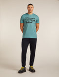 Merino 150 Tech Lite Short Sleeve T-Shirt The Climb Hydro - 3
