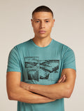 Merino 150 Tech Lite Short Sleeve T-Shirt The Climb Hydro - 5