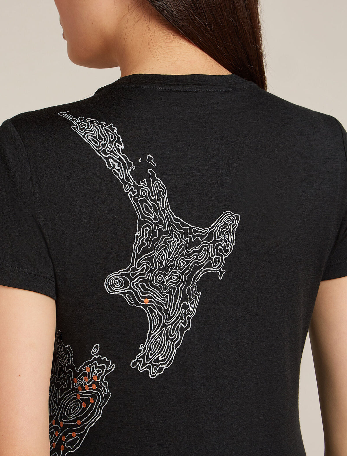 Merino 150 Tech Lite Short Sleeve Scoop T-Shirt 30th Anniversary Black - 7