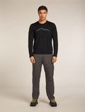 Merino 150 Tech Lite Long Sleeve T-Shirt Rainer Ridge Black - 3