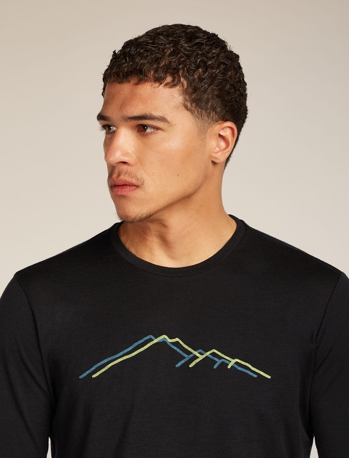 Merino 150 Tech Lite Long Sleeve T-Shirt Rainer Ridge Black - 5
