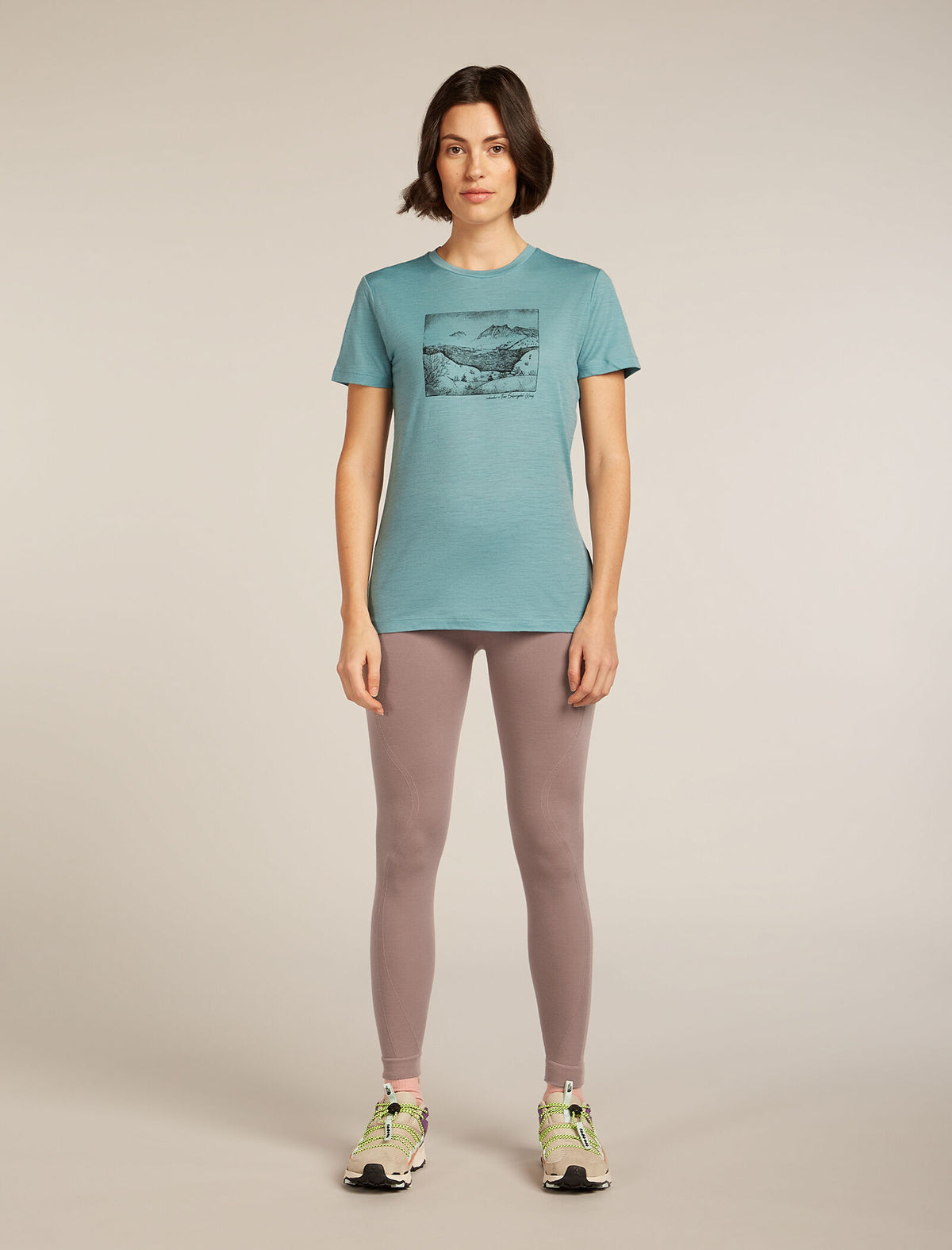 Merino 150 Tech Lite Short Sleeve T-Shirt Terrain Hydro - 3