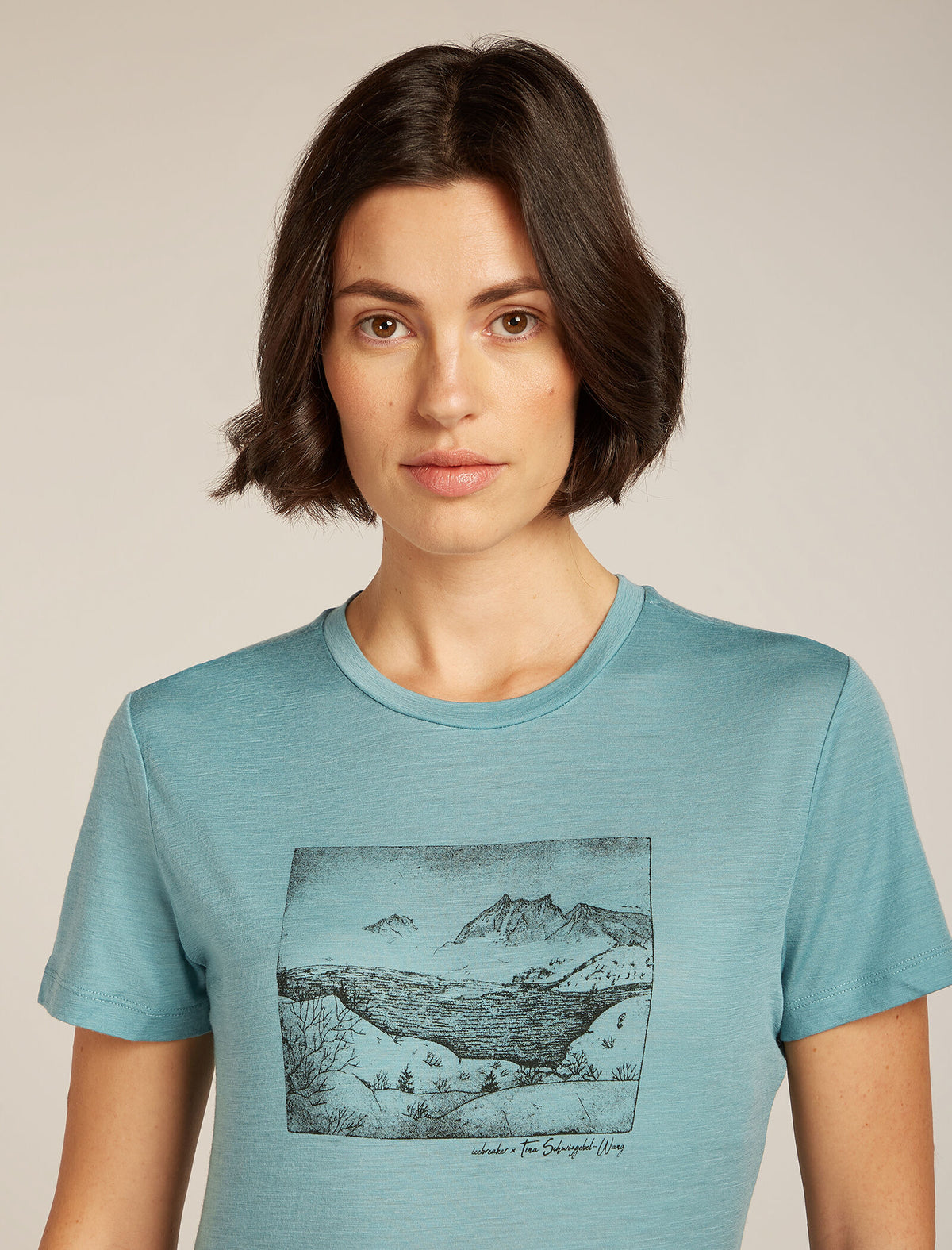 Merino 150 Tech Lite Short Sleeve T-Shirt Terrain Hydro - 5