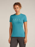 Merino 150 Tech Lite Short Sleeve T-Shirt Snow Day Topaz - 1