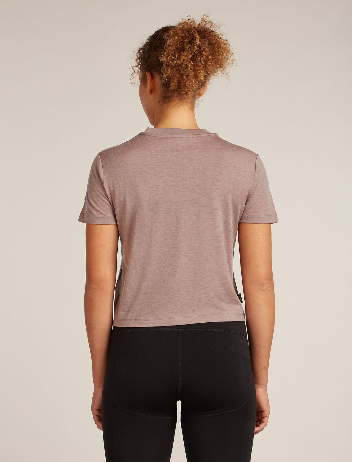 Merino 150 Tech Lite Short Sleeve Crop T-Shirt The Climb Summit - 2