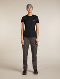 Merino 150 Tech Lite Short Sleeve T-Shirt IB Wordmark Black - 4