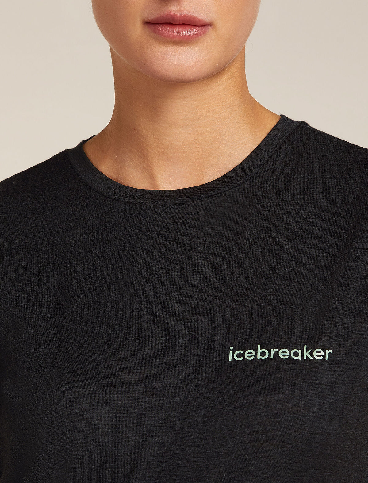 Merino 150 Tech Lite Short Sleeve T-Shirt IB Wordmark Black - 6