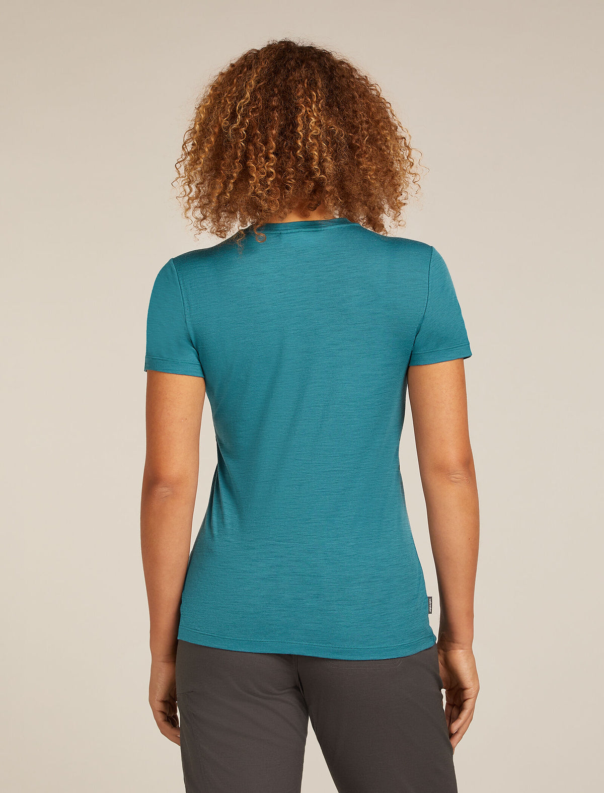 Merino 150 Tech Lite Short Sleeve T-Shirt IB Wordmark Topaz - 2