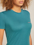 Merino 150 Tech Lite Short Sleeve T-Shirt IB Wordmark Topaz - 6