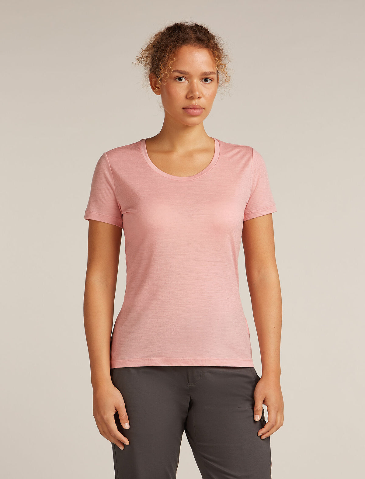 Merino 150 Tech Lite Short Sleeve Scoop T-Shirt Blush - 1