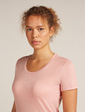 Merino 150 Tech Lite Short Sleeve Scoop T-Shirt Blush - 5