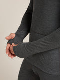 Men’s Merino 260 ZoneKnit™ Long Sleeve Crewe Jet hthr - 5