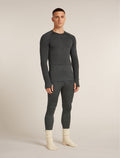 Men’s Merino 260 ZoneKnit™ Long Sleeve Crewe Jet hthr - 9