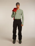 Men’s Merino 260 ZoneKnit™ long sleeve Crewe Loden/Lichen - 4
